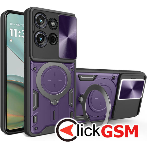 Husa CamGuard mov Motorola Moto G75 dy3