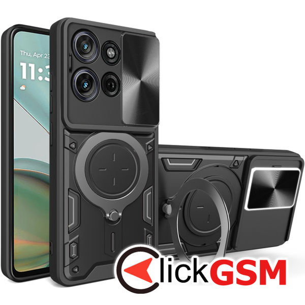 Husa CamGuard negru Motorola Moto G75 dy6