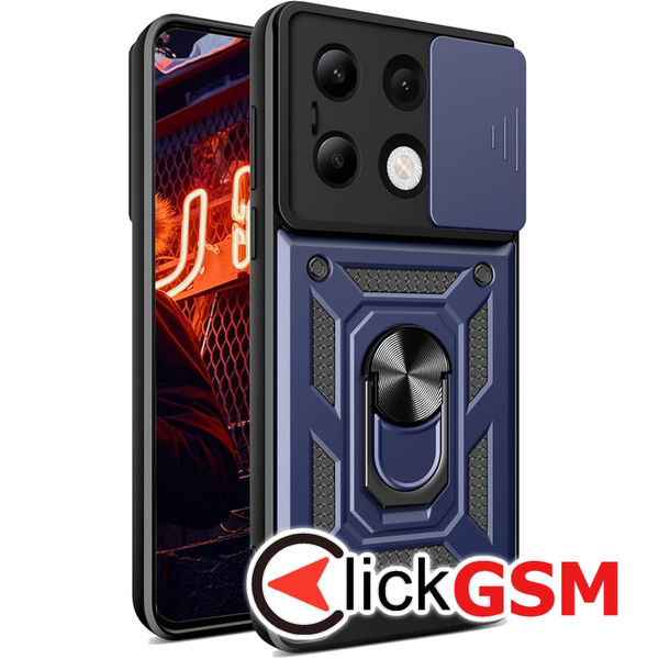 Husa CamShield albastru Xiaomi Redmi Note 13 4G 7xq