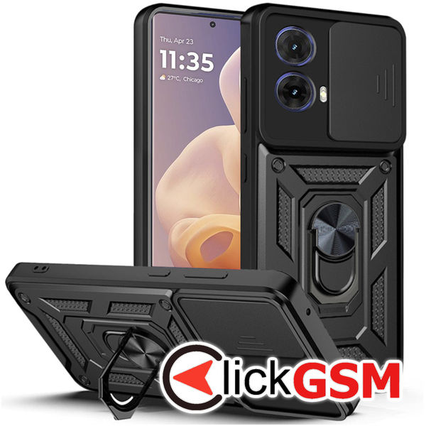 Husa CamShield negru Motorola Moto G85 enc