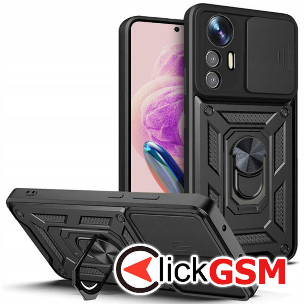 Husa CamShield negru Xiaomi RedMi Note 12S a3e