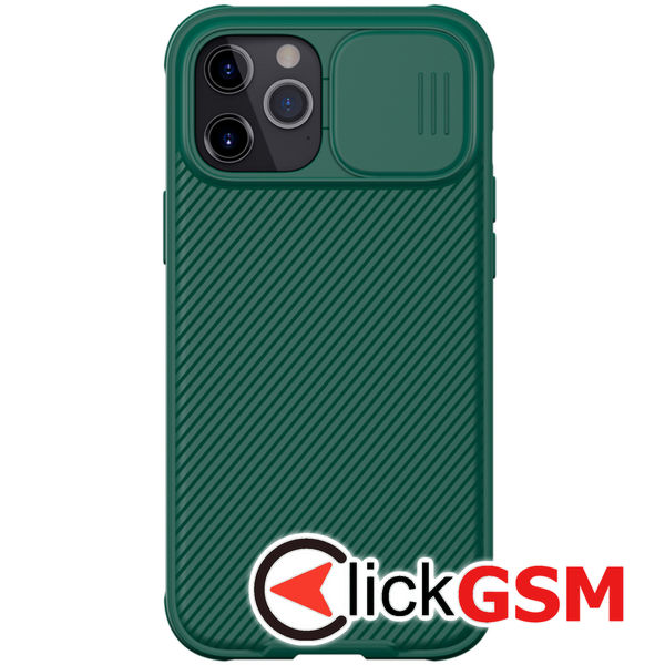 Husa CamShield Pro verde Apple iPhone 16 Pro fcc