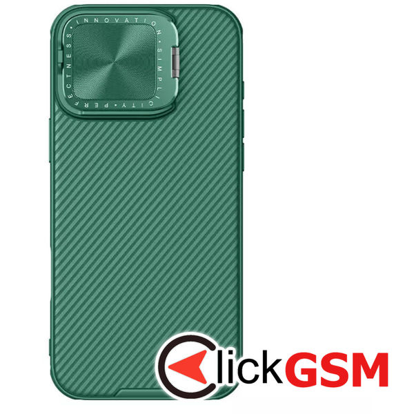 Husa CamShield Pro verde Apple iPhone 16 Pro Max ggu