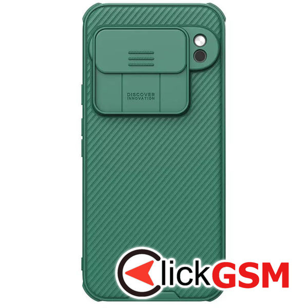 Husa CamShield Pro verde Google Pixel 9 Pro XL geo