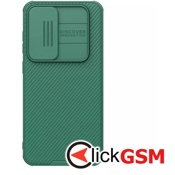 Husa CamShield Pro verde Samsung Galaxy S24 FE ges