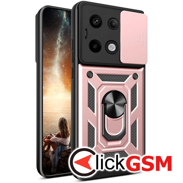 Husa CamShield roz Xiaomi Redmi Note 13 Pro ag3