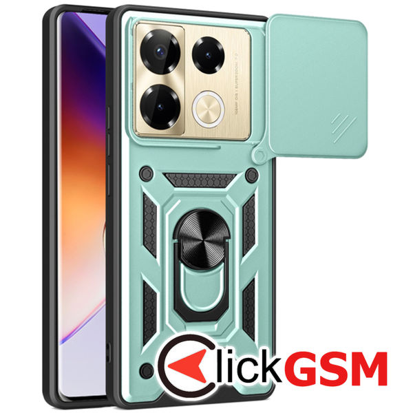 Husa CamShield verde Infinix Note 40 Pro 4G gx4