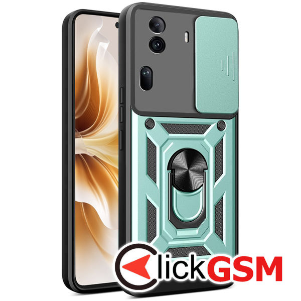 Husa CamShield verde Oppo Reno11 Pro agp