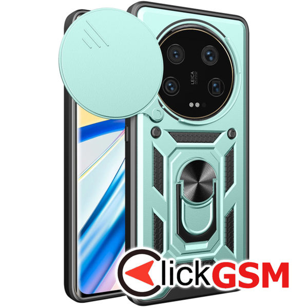 Husa CamShield verde Xiaomi 13 Ultra aek