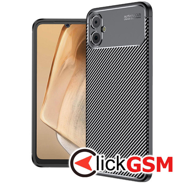 Husa Carbon Fiber negru Samsung Galaxy A05 bh9