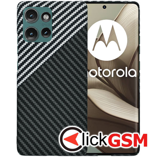 Husa Carbonite gri Motorola Edge 50 606