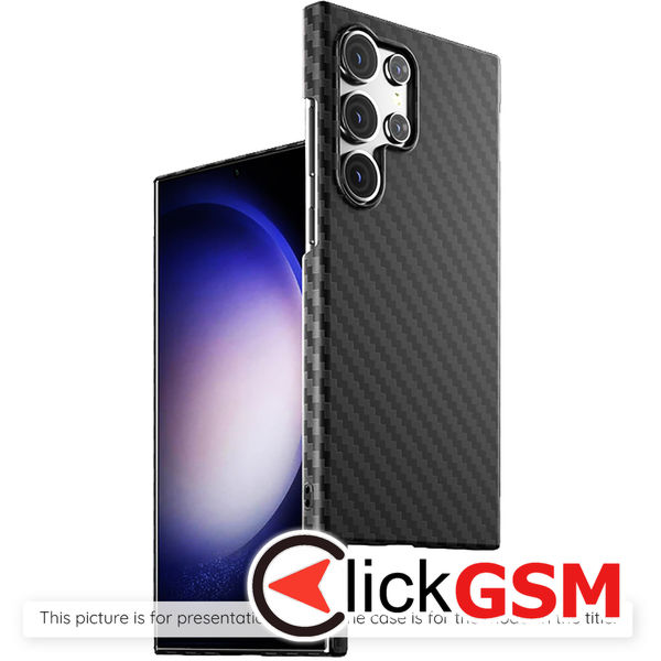 Husa Carbonite negru Xiaomi Redmi A3 ezk