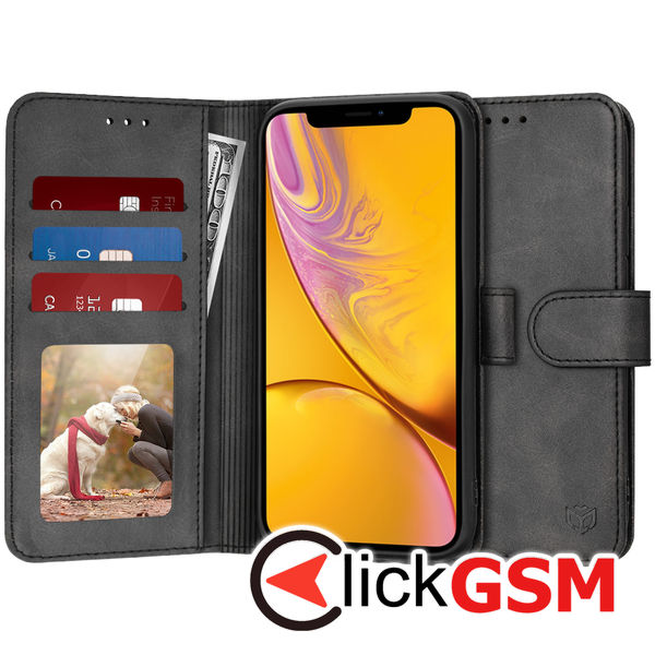 Husa Carte negru Apple iPhone XR 91r