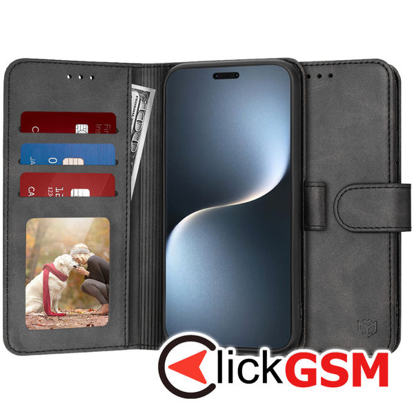 Husa Carte negru Honor Magic7 Pro ia9