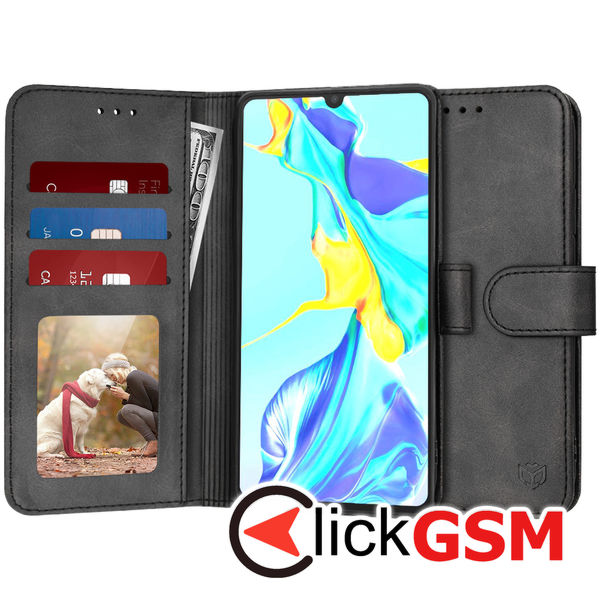 Husa Carte negru Huawei P30 93j