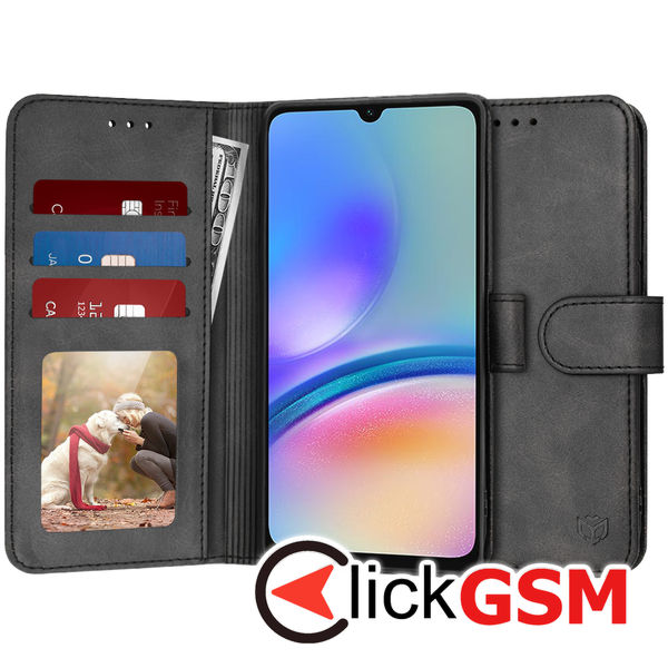 Husa Carte negru Samsung Galaxy A05s 93w