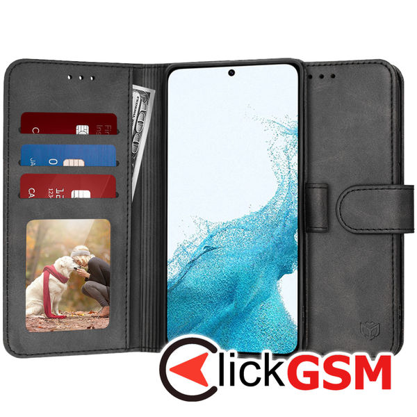 Husa Carte negru Samsung Galaxy S22 93d