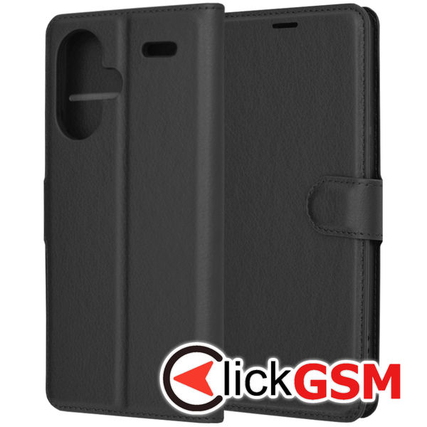 Husa Carte negru Xiaomi Redmi Note 13 Pro+ 9f6