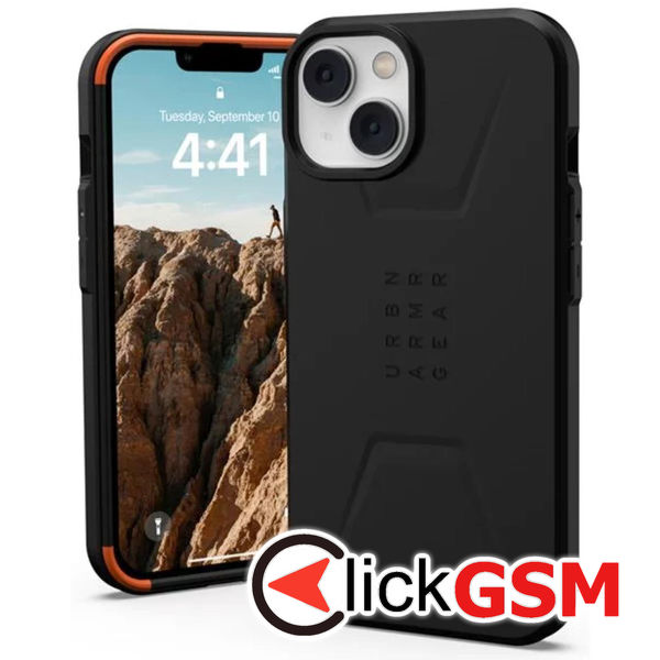 Husa Civilian negru Apple iPhone 14 ilw