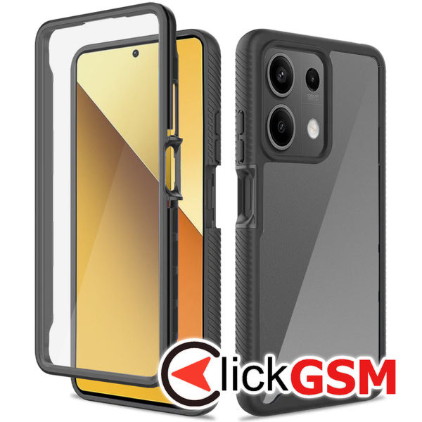 Husa Defense360 Pro negru Xiaomi Redmi Note 13 5G 7xs