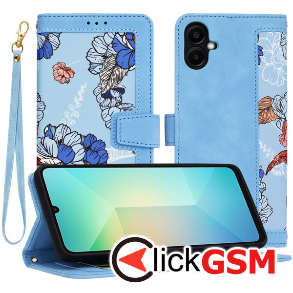 Husa Flip bleu Samsung Galaxy A06 3yi