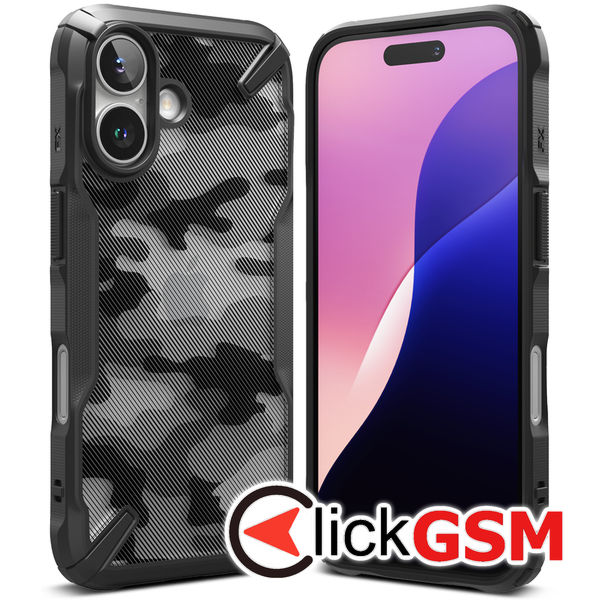 Husa Fusion camoblack Apple iPhone 16 goq