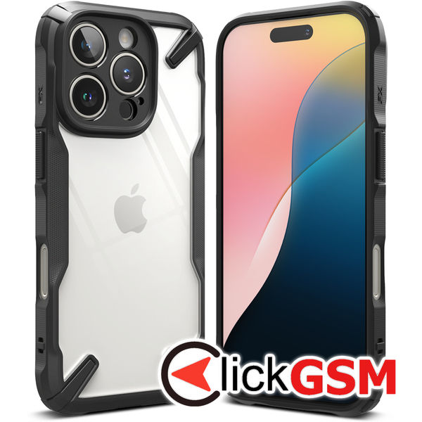 Husa Fusion negru Apple iPhone 16 Pro gnr