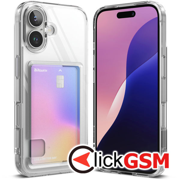 Husa Fusion transparenta Apple iPhone 16 Plus 5fd