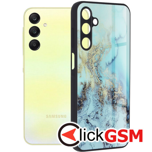 Husa Glaze bleu Samsung Galaxy A25 3q5