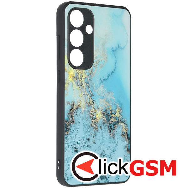 Husa Glaze bleu Samsung Galaxy S24 FE ji