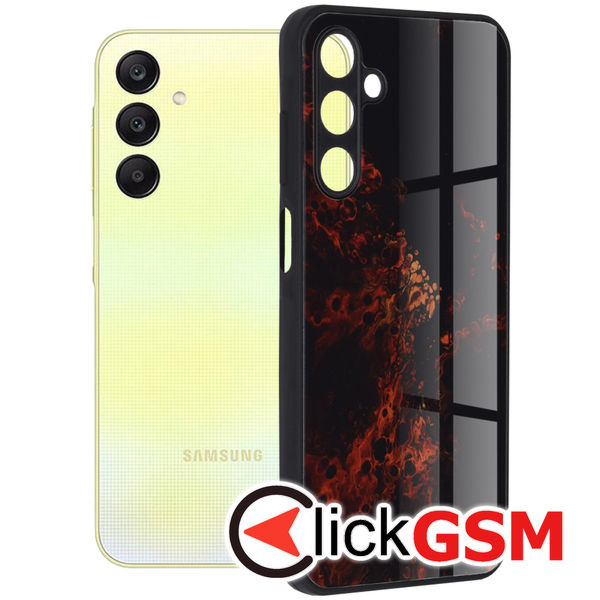 Husa Glaze rosu Samsung Galaxy A25 bv