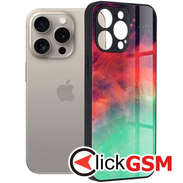 Husa Glaze turcoaz Apple iPhone 15 Pro Max 3ol