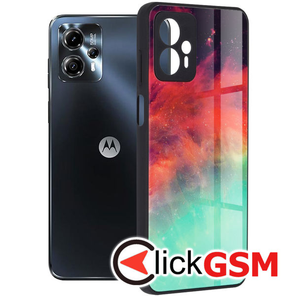 Husa Glaze turcoaz Motorola Moto G23 7bp