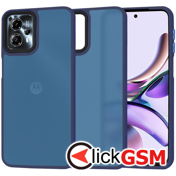 Husa Halo bleumarin Motorola Moto G23 beo