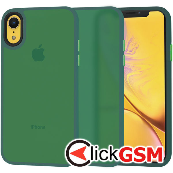 Husa Halo verdeinchis Apple iPhone XR ana