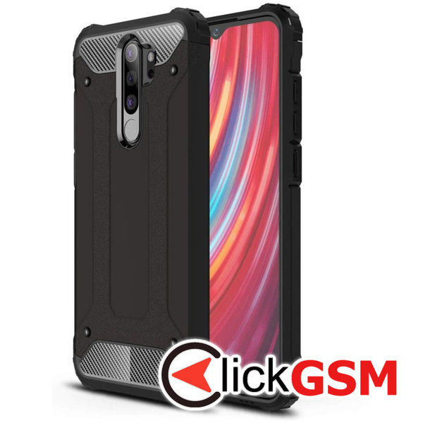 Husa Hybrid Armor negru Xiaomi Redmi Note 8 Pro 9yo