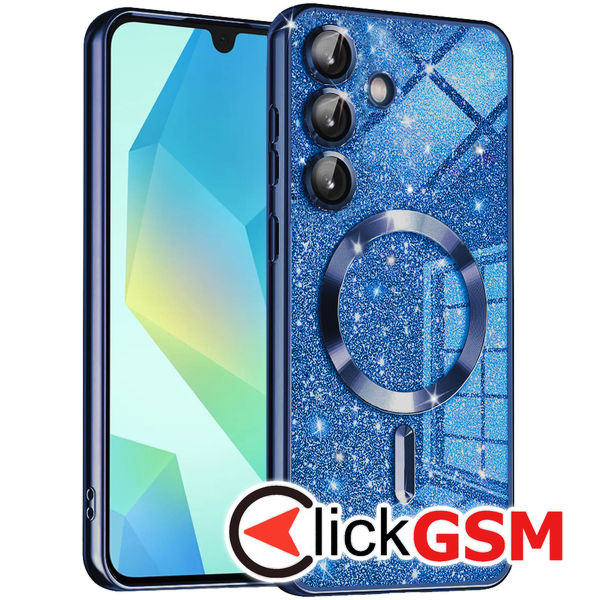 Husa Luxury Crystal albastru Samsung Galaxy A16 bp9