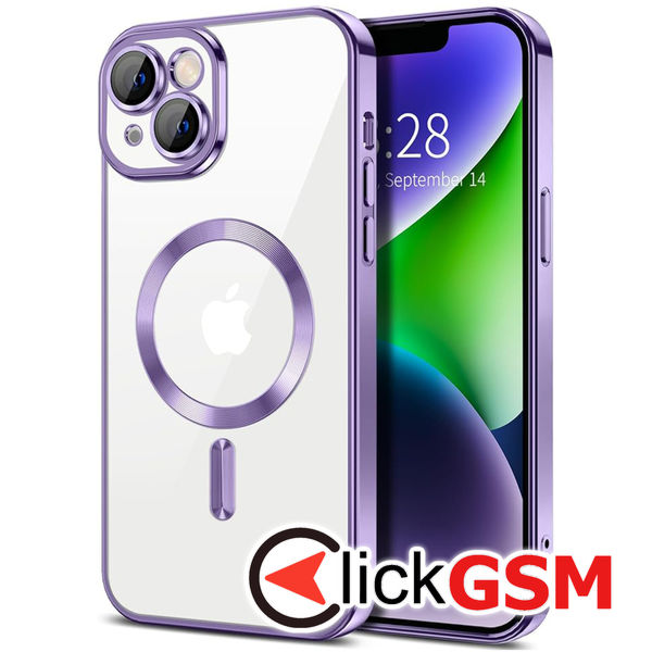 Husa Luxury Crystal mov Apple iPhone 14 Plus 9nx