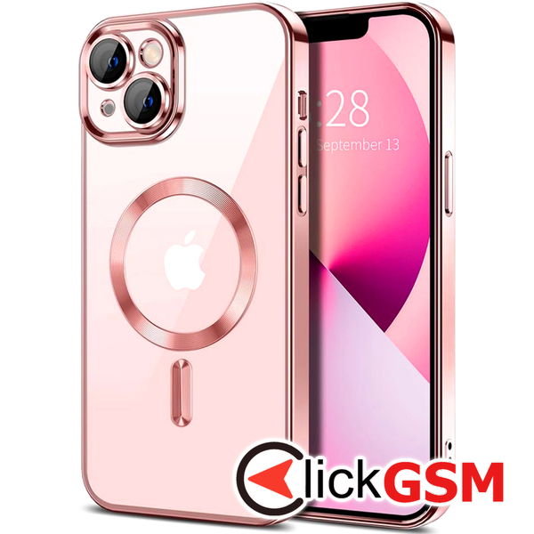 Husa Luxury Crystal roz Apple iPhone 13 a8l