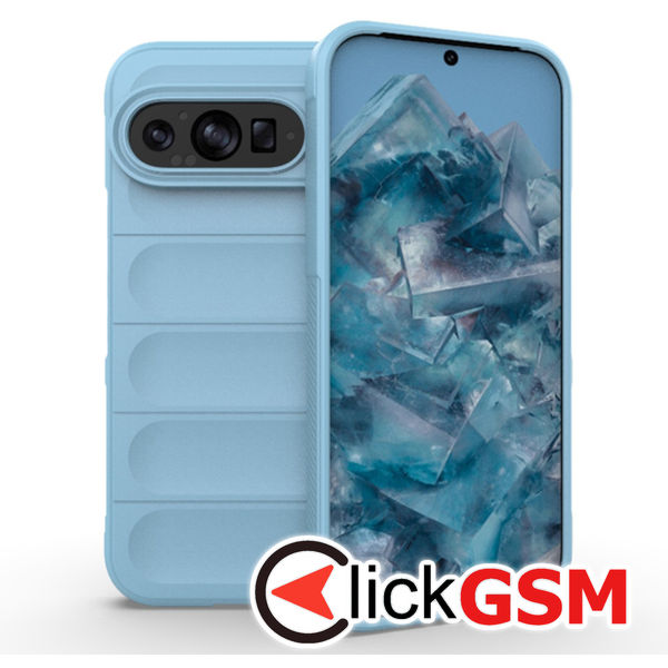 Husa Magic Shield bleu Google Pixel 9 Pro etq