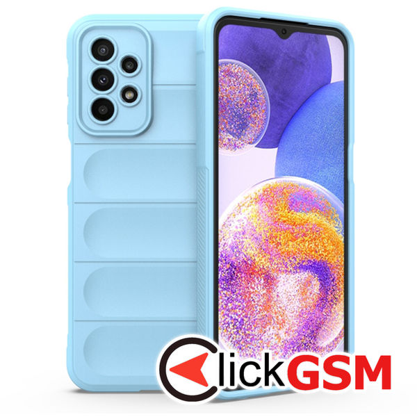 Husa Magic Shield bleu Samsung Galaxy A23 5G 4zi