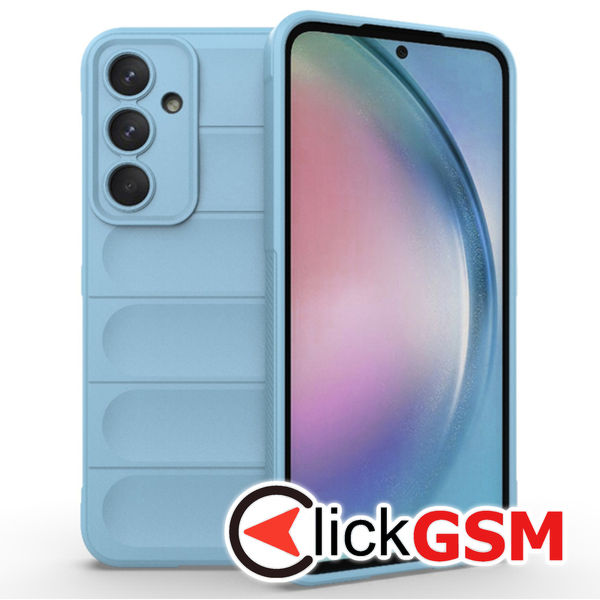 Husa Magic Shield bleu Samsung Galaxy A35 548