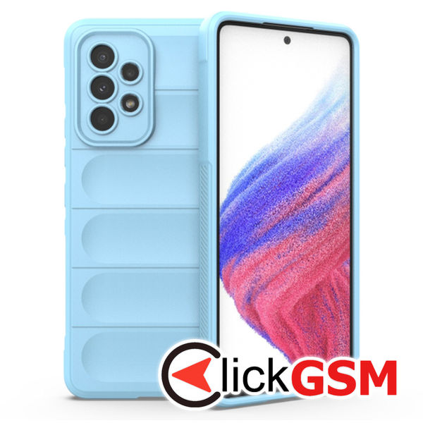 Husa Magic Shield bleu Samsung Galaxy A53 5G 57e