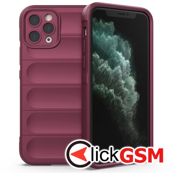 Husa Magic Shield bordo Apple iPhone 11 Pro Max 68z