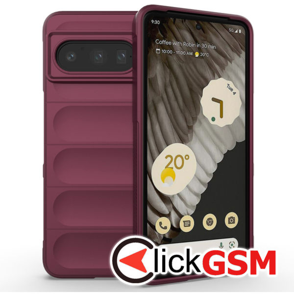 Husa Magic Shield bordo Google Pixel 8 Pro 7m8