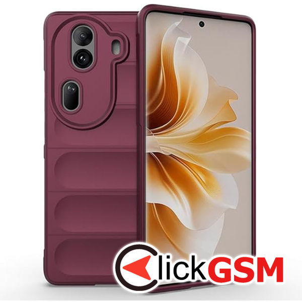 Husa Magic Shield bordo Oppo Reno11 Pro ami