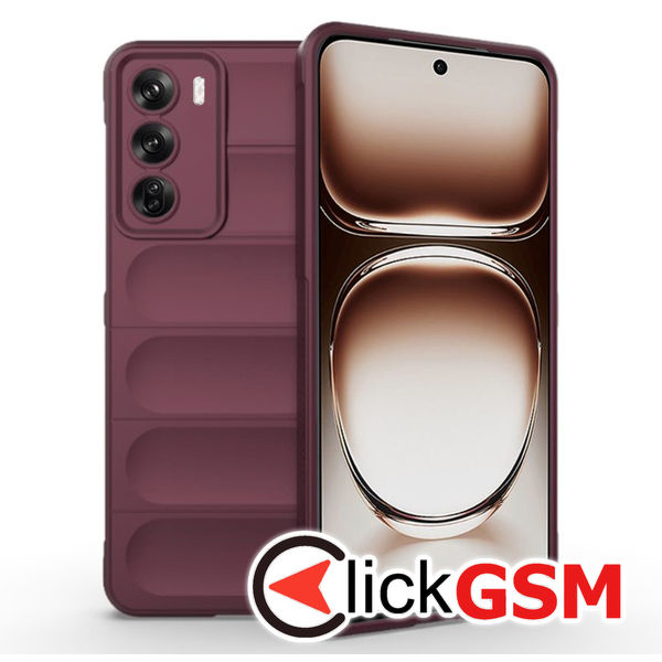 Husa Magic Shield bordo Oppo Reno12 efv