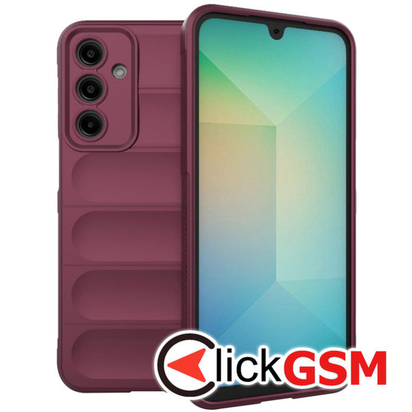 Husa Magic Shield bordo Samsung Galaxy A16 4pl