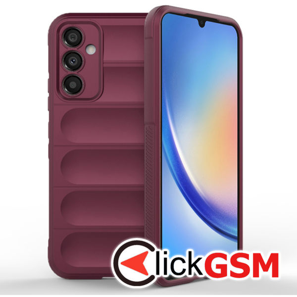 Husa Magic Shield bordo Samsung Galaxy A34 5G 53b