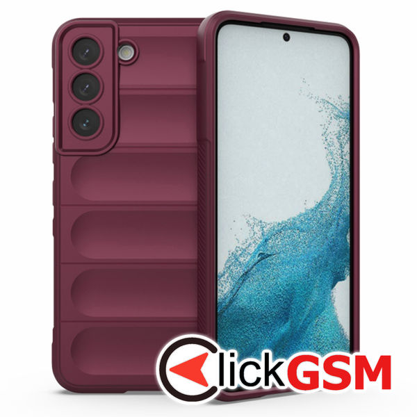 Husa Magic Shield bordo Samsung Galaxy S22 5ko